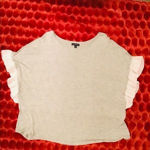 Ultra Soft Gray Lane Bryant Shirt